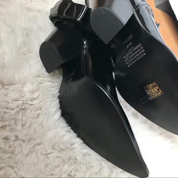 MAISON MARGIELA Patent leather ankle boots - Picture 4 of 5